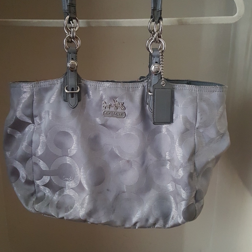 Authentic coach MIA signature tote bag